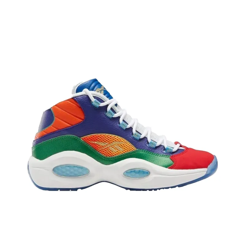 Concepts X Reebok Question Basketball Shoes Men Mid Top Multicolor-1