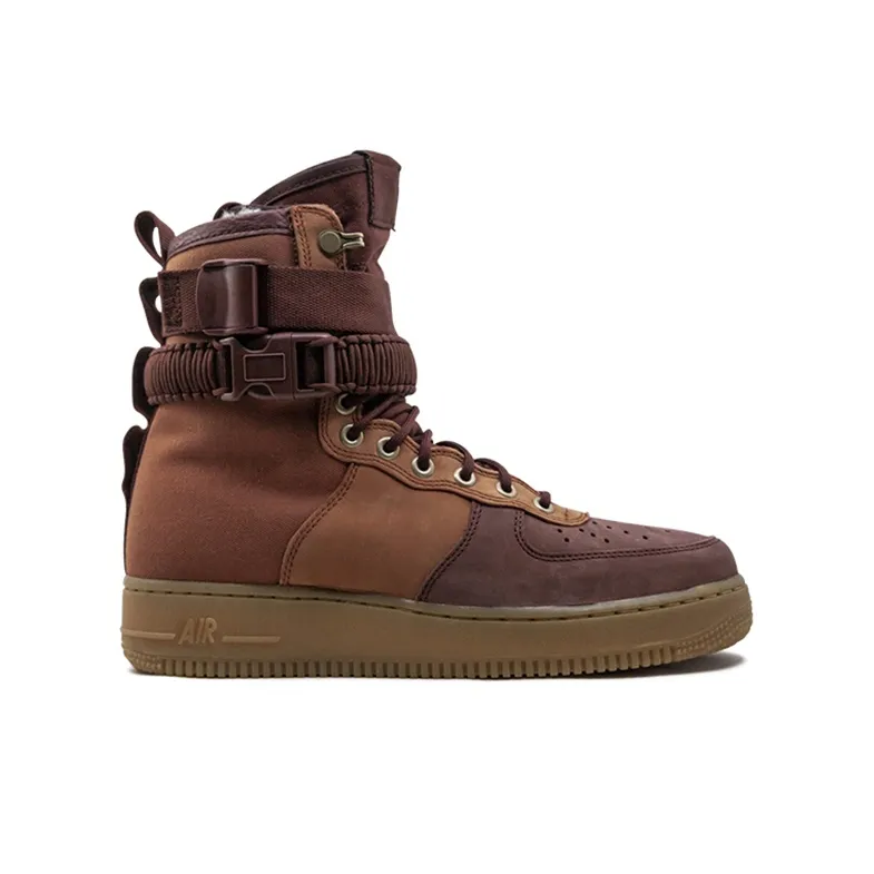 Nike Sf Air Force 1 Premium Dark Russet-1