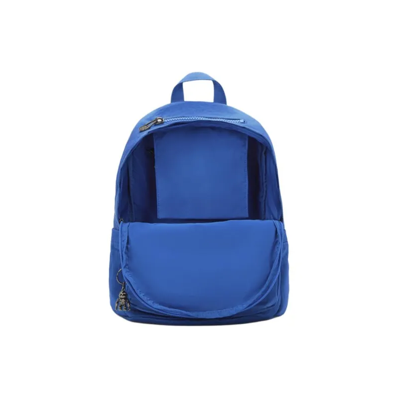 Kipling Polyamide Backpack Medium Size Unisex Satin Blue-3