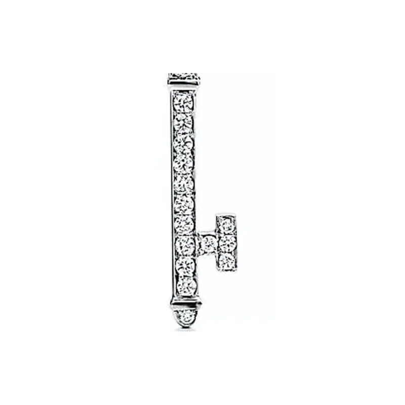 TIFFANY & CO. Platinum Pendants Unisex Silver-2