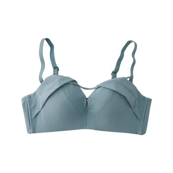 Flowers In Water Bra Women's Blue