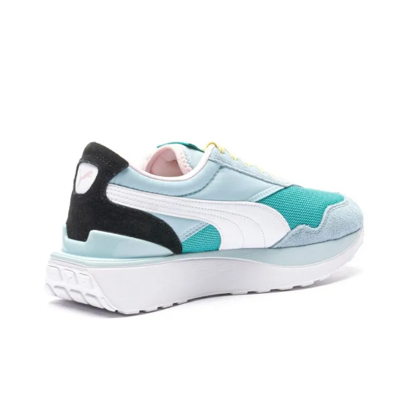 PUMA Cruise Rider Cushioning Anti-Slip And Wear-Resistant Breathable Coverage Low-Top Running Shoes Women's Mint Green-1