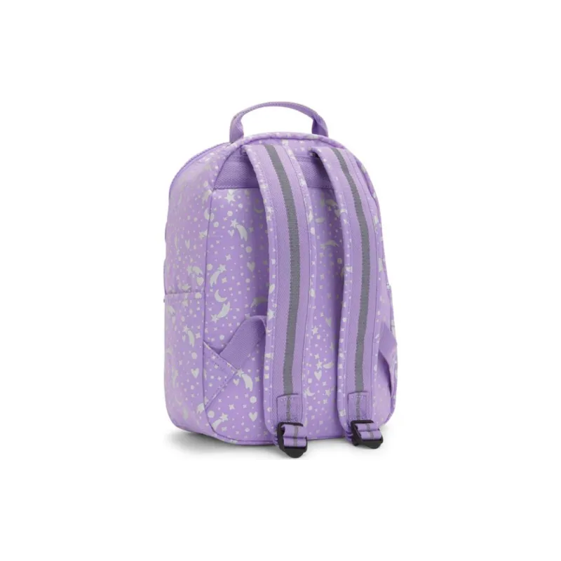 Kipling Polyamide Backpack Small Size Women's Galaxy Metallic-2