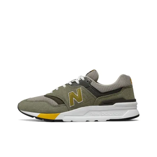 New Balance NB 997 Running Shoes Men Low-Top Light Army Green