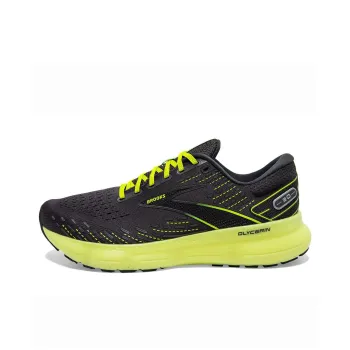Brooks Glycerin 20 Wear-resistant And Lightweight Low-Top Casual Running Shoes Women's Black