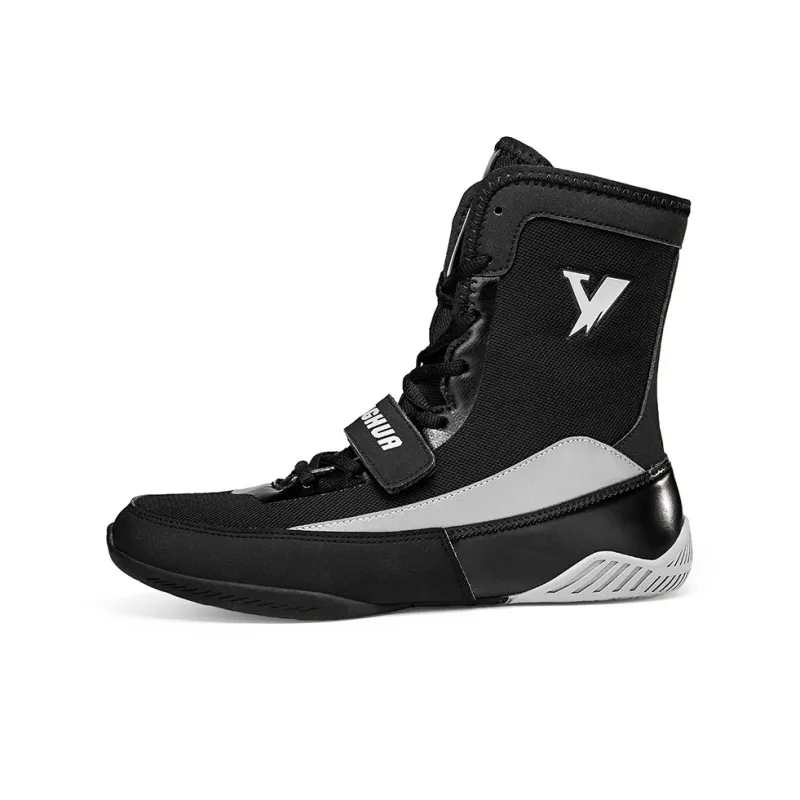 LOKWT Cushioned Slip-Resistant Abrasion-Resistant High-Top Training Shoes Men's-4