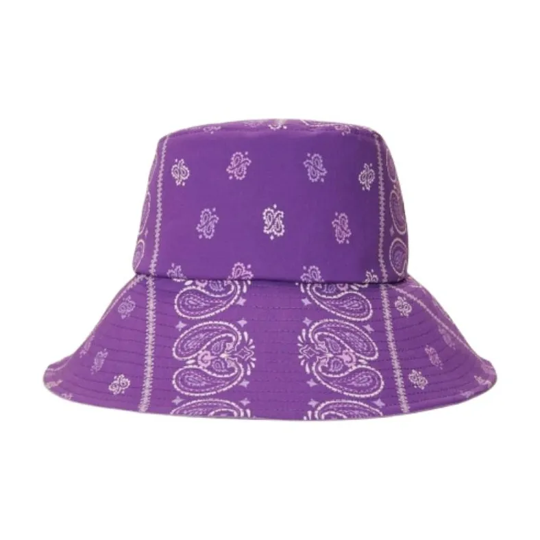 Maje Cotton Bucket Hats Women's Purple-0