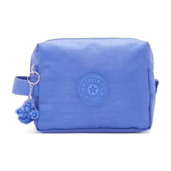 Kipling Recycled Polyamide Toiletry Bag Large Size Women's Havana Blue