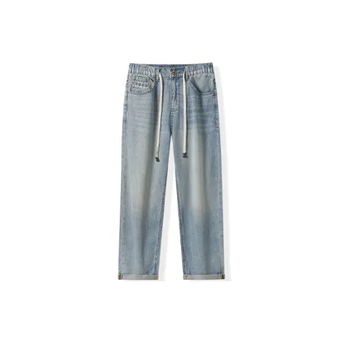 HALEBOSS Jeans Men Blue