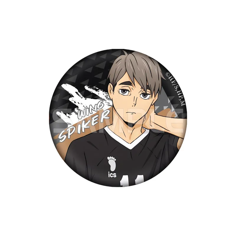 Xhdm Kotaro Bokuto Main Attacker Collection Zecai Earthy Niu Island Yu Li Badges-3