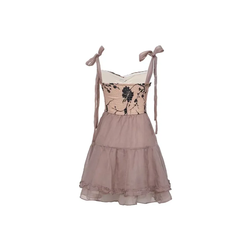 JOSR Slip Dresses Women's Khaki-1