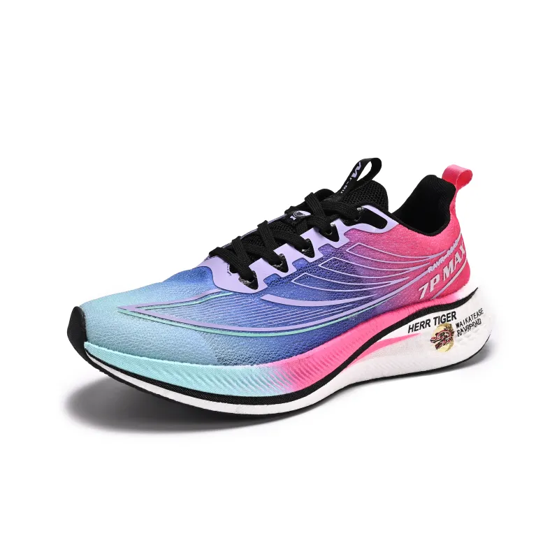 HERR TIGER Shock Absorbing, Non Slip, Wear Resistant, Breathable And Lightweight Running Shoes Unisex Multicolor-3