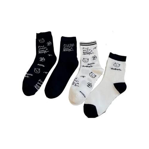 BONAS Women's Mid-Calf Socks