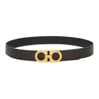 Ferragamo Logo plaque Belt