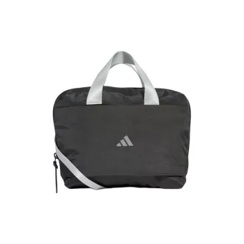 Adidas Recycled Nylon Shoulder Bag, Crossbody Bag, Handbag Regular Unisex Carbon Gray & Black