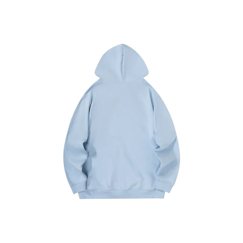Suamoment Sweatshirt Spring Fall American Casual Loose Fit Hoodie Unisex-5