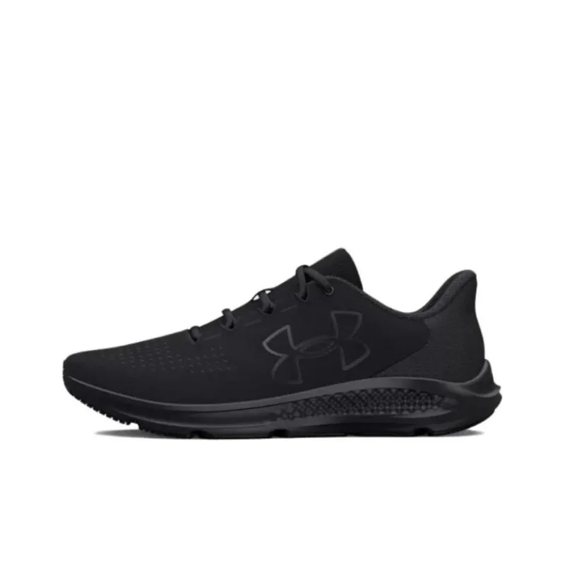 Under Armour Anti-Slip Wear-Resistant Low-Top Running Shoes Women's Black-0