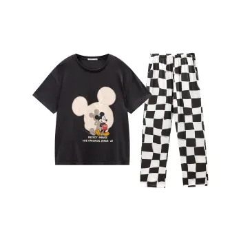 GUKOO x MIQIJIAZU LIANMINGKUAN Pajama Set Men's Graphite Gray
