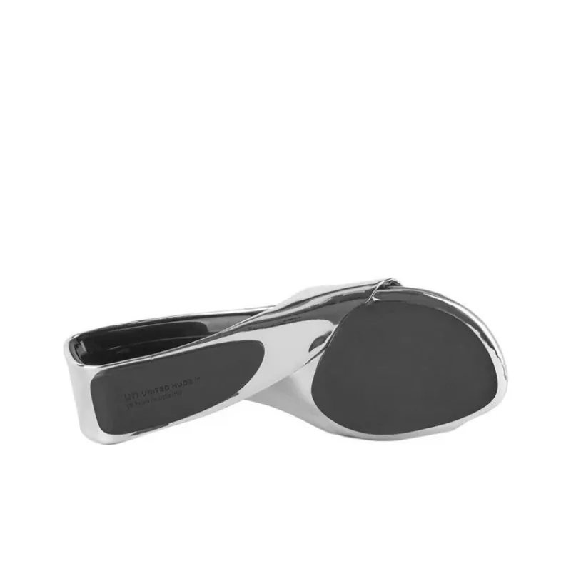 UNITED NUDE Slide Slippers 6.5cm Women's Silver-5
