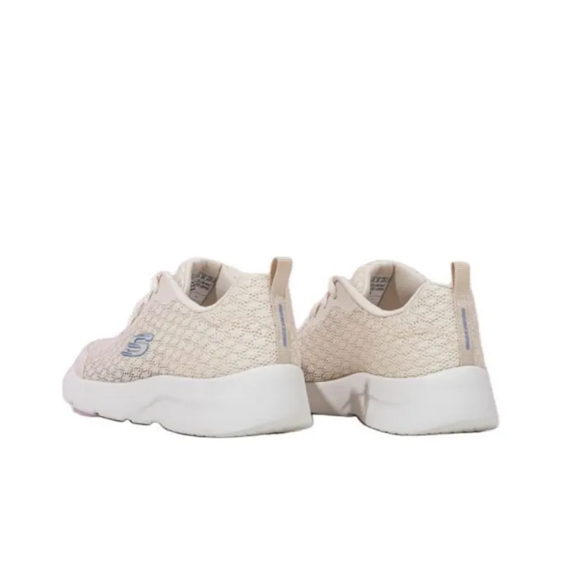 Skechers Dynamight 2.0 Low Top Sneakers 'Cream White Blue' Women's-3