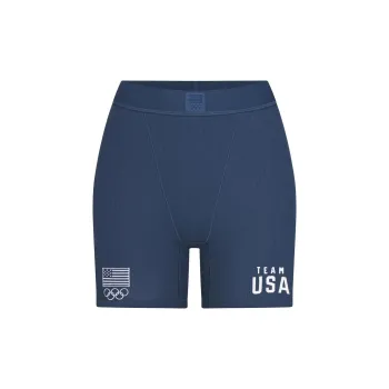 Skims Olympic Capsule Rib Boxer Navy