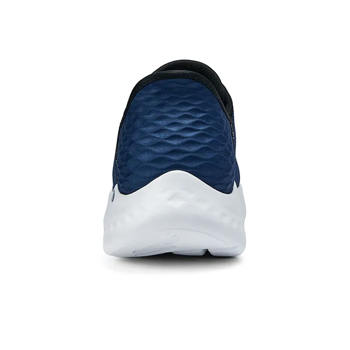Skechers Anti-Slip Wear-Resistant Low-Top Casual Running Shoes Men's Blue-3