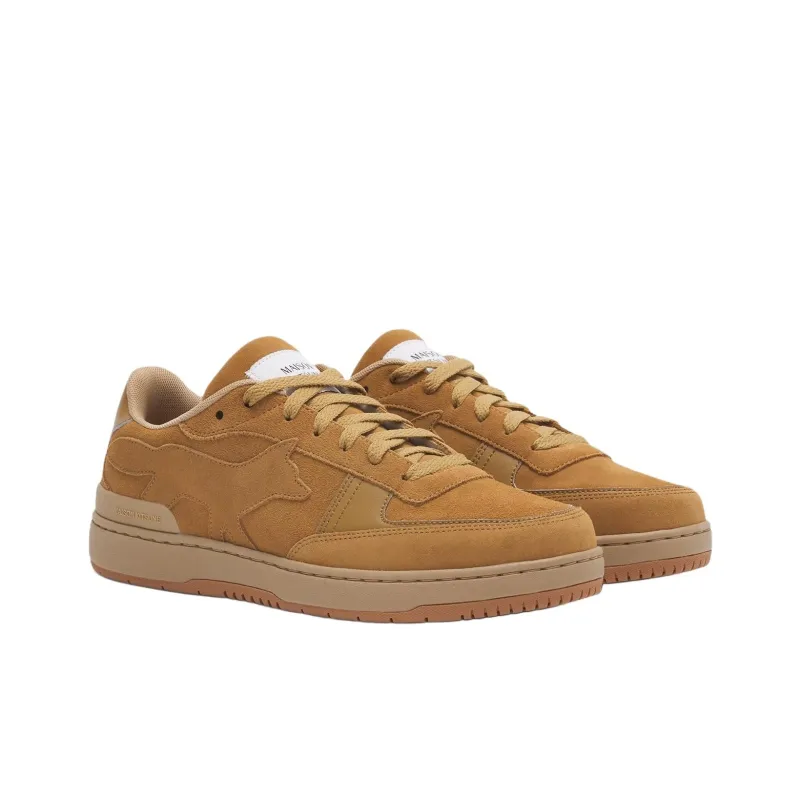 Maison Kitsune Chiru Trainers Low Top Skateboard Shoes Women's Brown-2