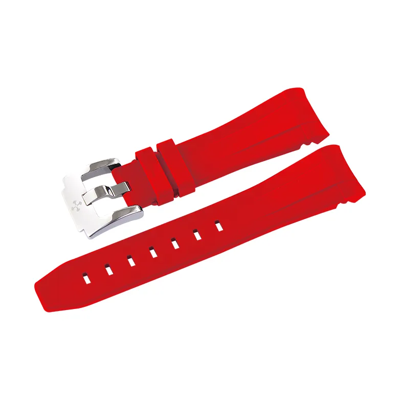 VAGENARI Rubber Strap Compatible With Emperor Sailing Bay 41mm Pin Buckle Style Watch Band Unisex-2
