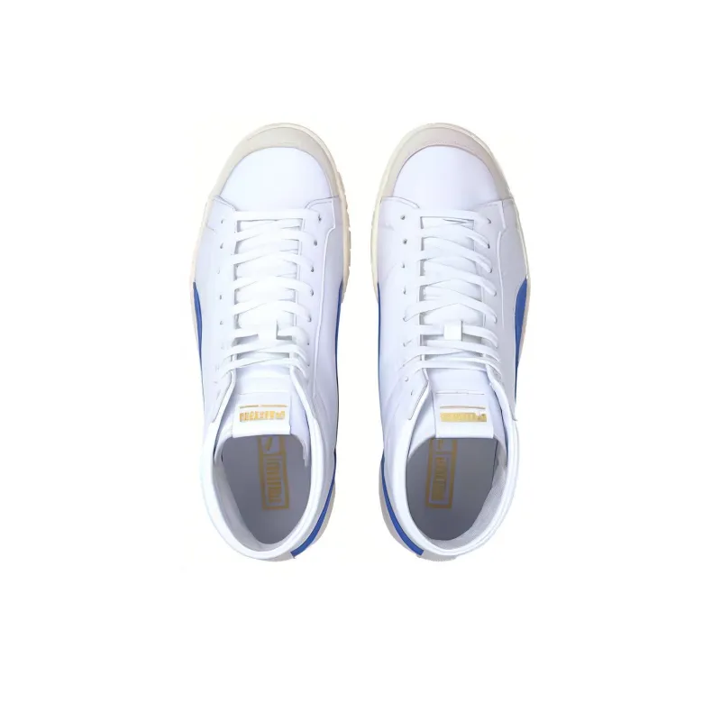 PUMA Ralph Sampson 70 Mid Og White Elektro Blue-3