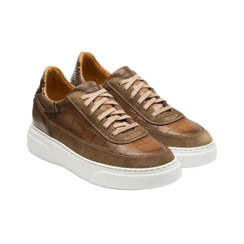 Magnanni Mia Low-Top Skateboard Shoes Women's Light Brown-2