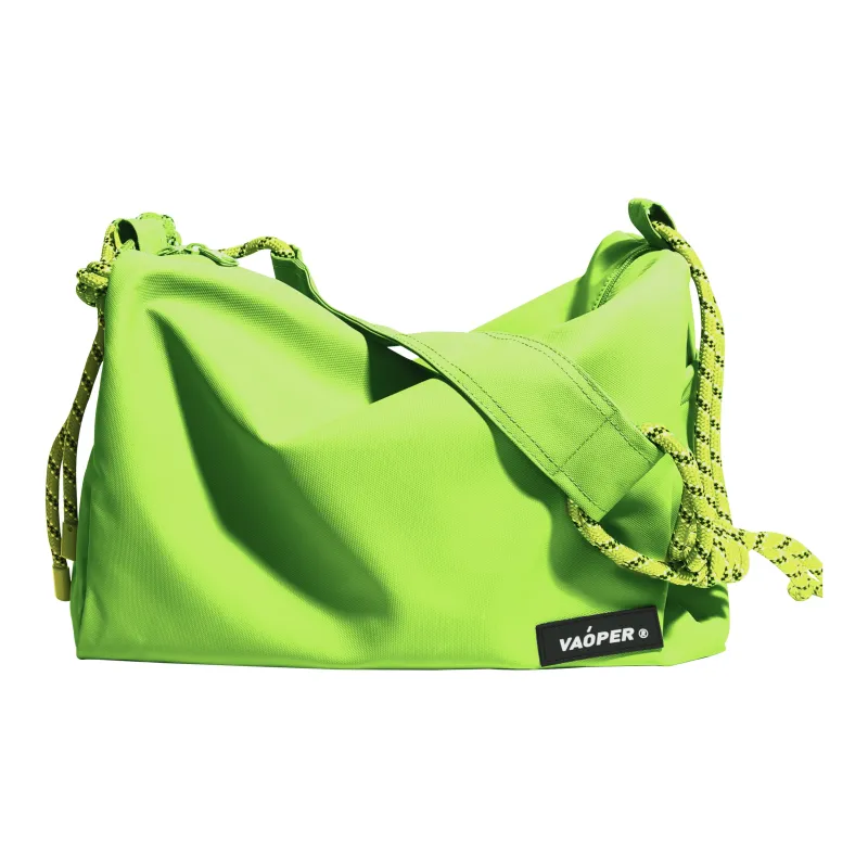 VAOPER Polyester Box Bag, Shoulder Bag, Crossbody Bag Tubas Unisex White/Black/Khaki/Turquoise-5