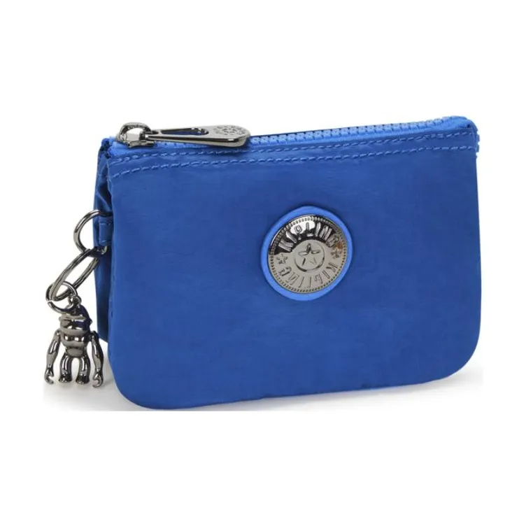 Kipling Recycled Polyamide Wallet Small Size Women's Satin Blue-1