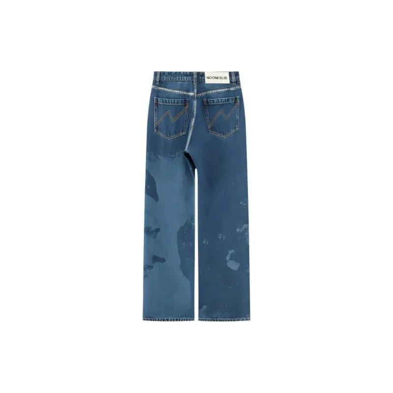 NO ONE ELSE Jeans Women's Dark Denim Blue-1
