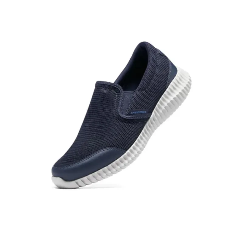 Skechers Rover X Cushioning, Slip Resistant, And Abrasion Resistant Low Top Casual Shoes Men's Blue-2