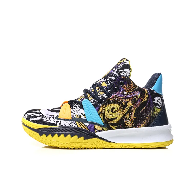 BURCOME Anti Slip Wear Resistant Breathable Moisture Wicking Mid Top Basketball Shoes Unisex-24