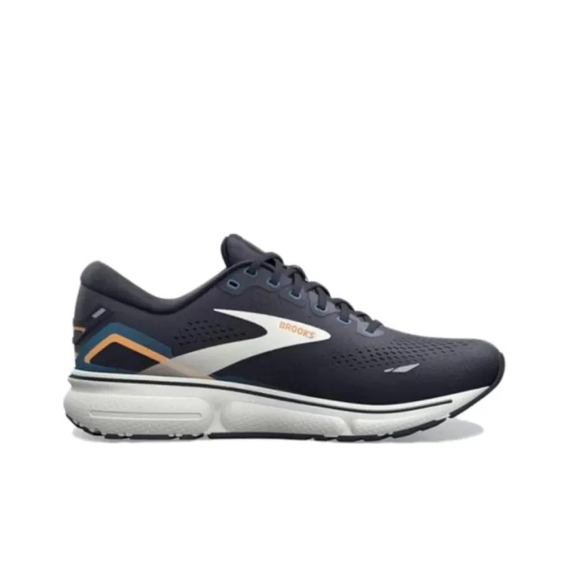 Brooks Ghost 15 'Peacoat Orange Pop'-1