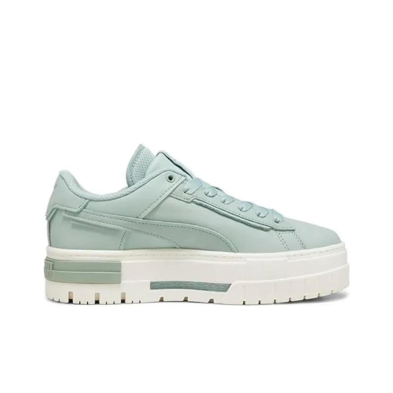 PUMA Anti Slip Wear Resistant Low Top Skateboard Shoes Women's Green-1
