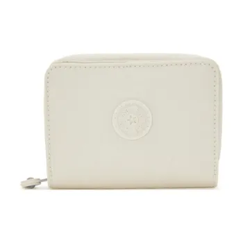 Kipling Polyamide Wallet Medium Size Women's Beige Pearl