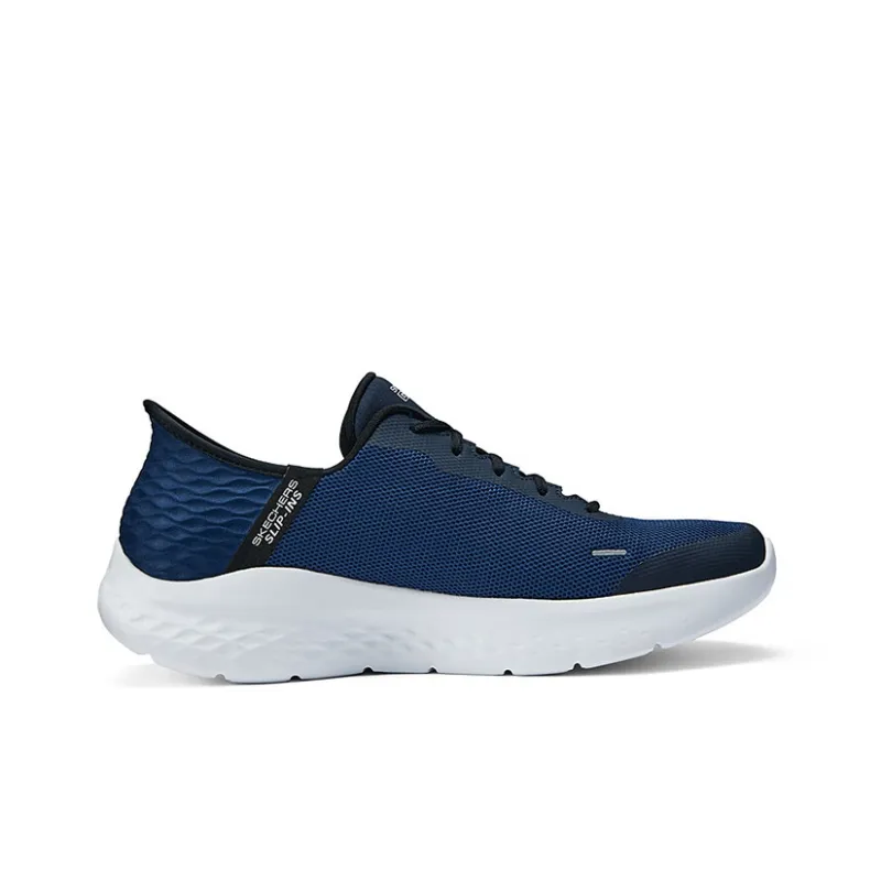 Skechers Anti-Slip Wear-Resistant Low-Top Casual Running Shoes Men's Blue-1