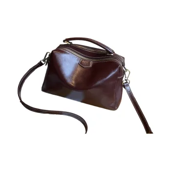 TTaG．baG Cow Leather Handbag Shoulder Bag Crossbody Bag Regular Women's Wine Coffee/Black/Green