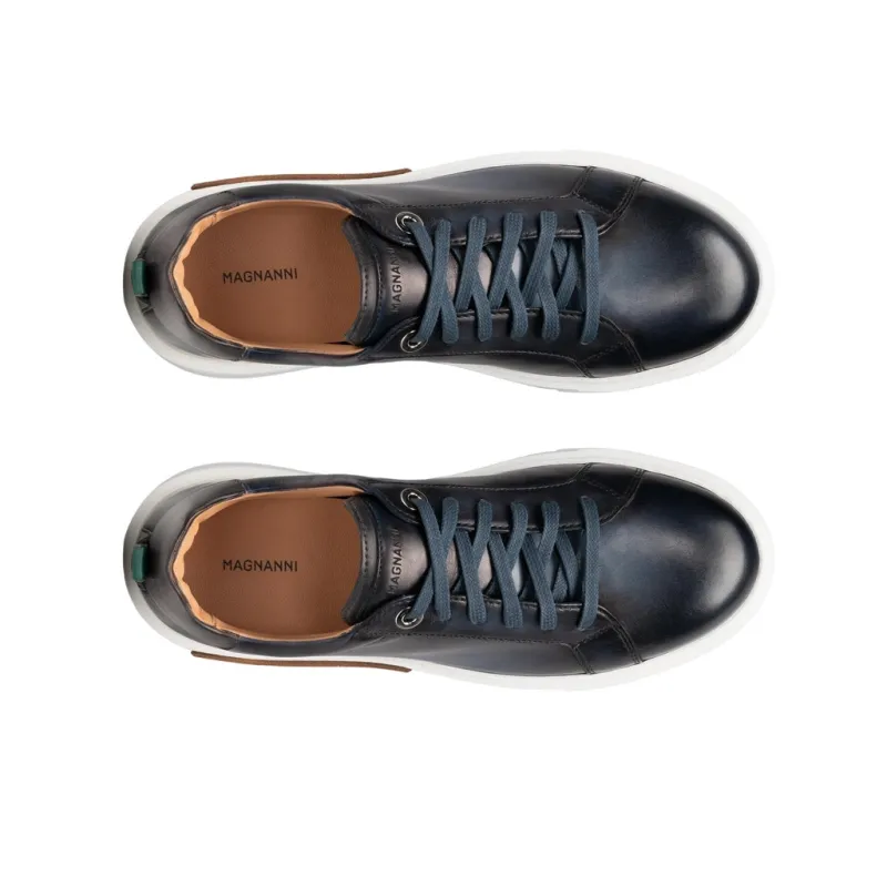 Magnanni Amelia Low-Top Skateboard Shoes Women's Marine Blue-3