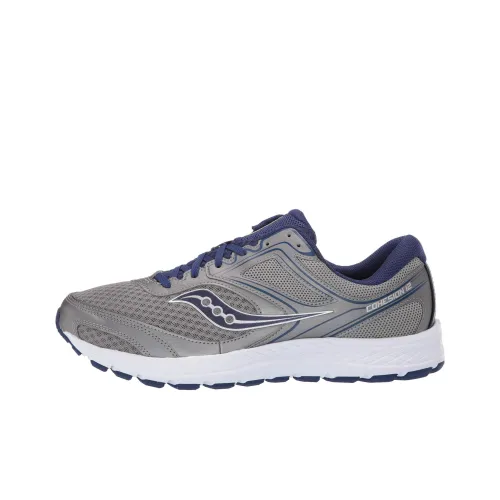 Saucony Cohesion 12 Running Shoes Men Low-Top Blue Gray