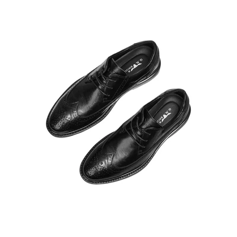 G.N.SHIJIA Dress Shoes Men's Black-2