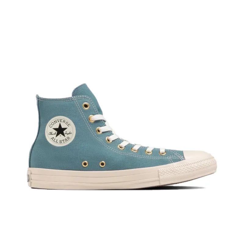 Converse All Star Gold Zip High Top 'Light Navy'-1