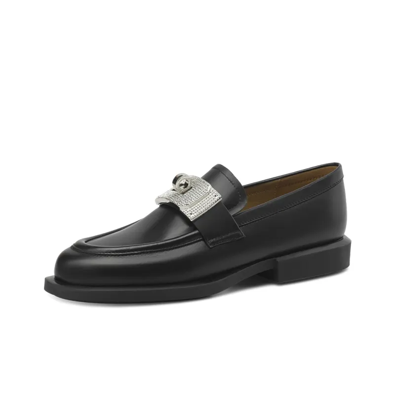 Rosa Bianca Loafers Women's Ecru/Black-9