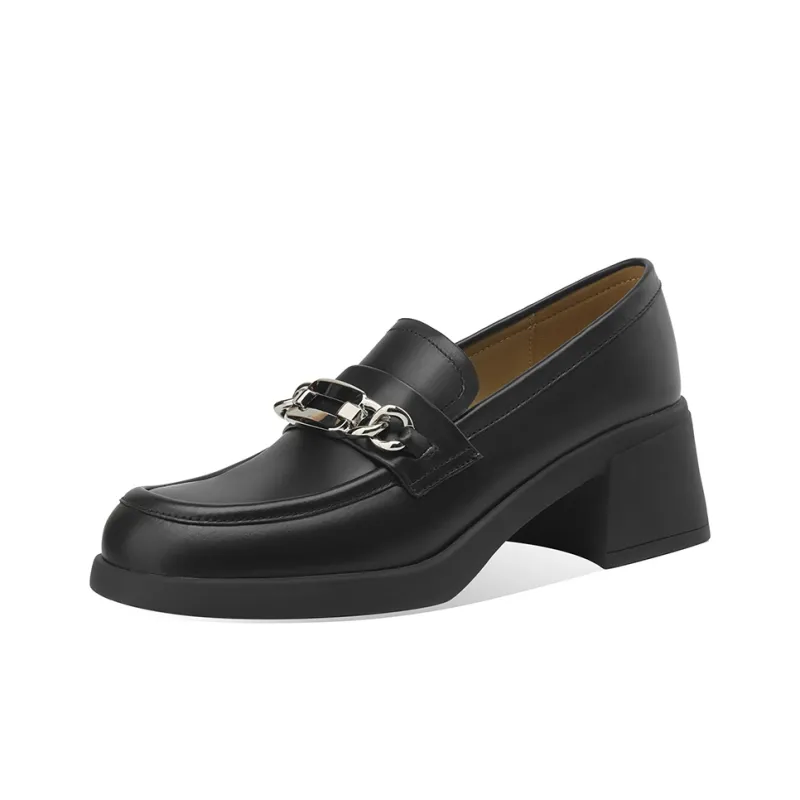 Rosa Bianca Loafers Women's Black/Ecru-1