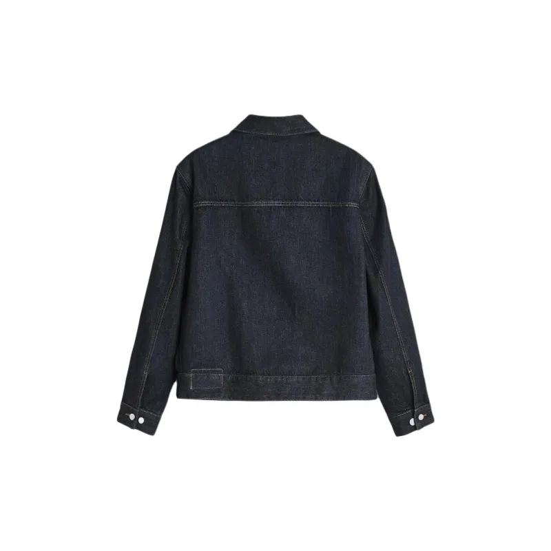 ZARA Denim Jackets Men Blue-1