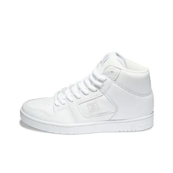 DC Shoes High-Top Skateboard Shoes Men's White