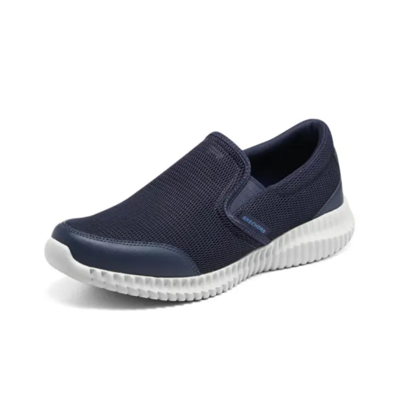 Skechers Rover X Cushioning, Slip Resistant, And Abrasion Resistant Low Top Casual Shoes Men's Blue-1