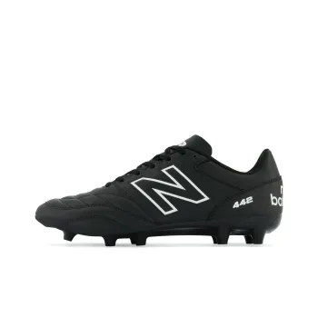 New Balance 442 Series HG Rubber Short Studs Firm Ground Anti Slip Wear Resistant Soccer Shoes Men's Black